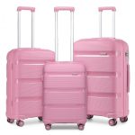 pinker koffer